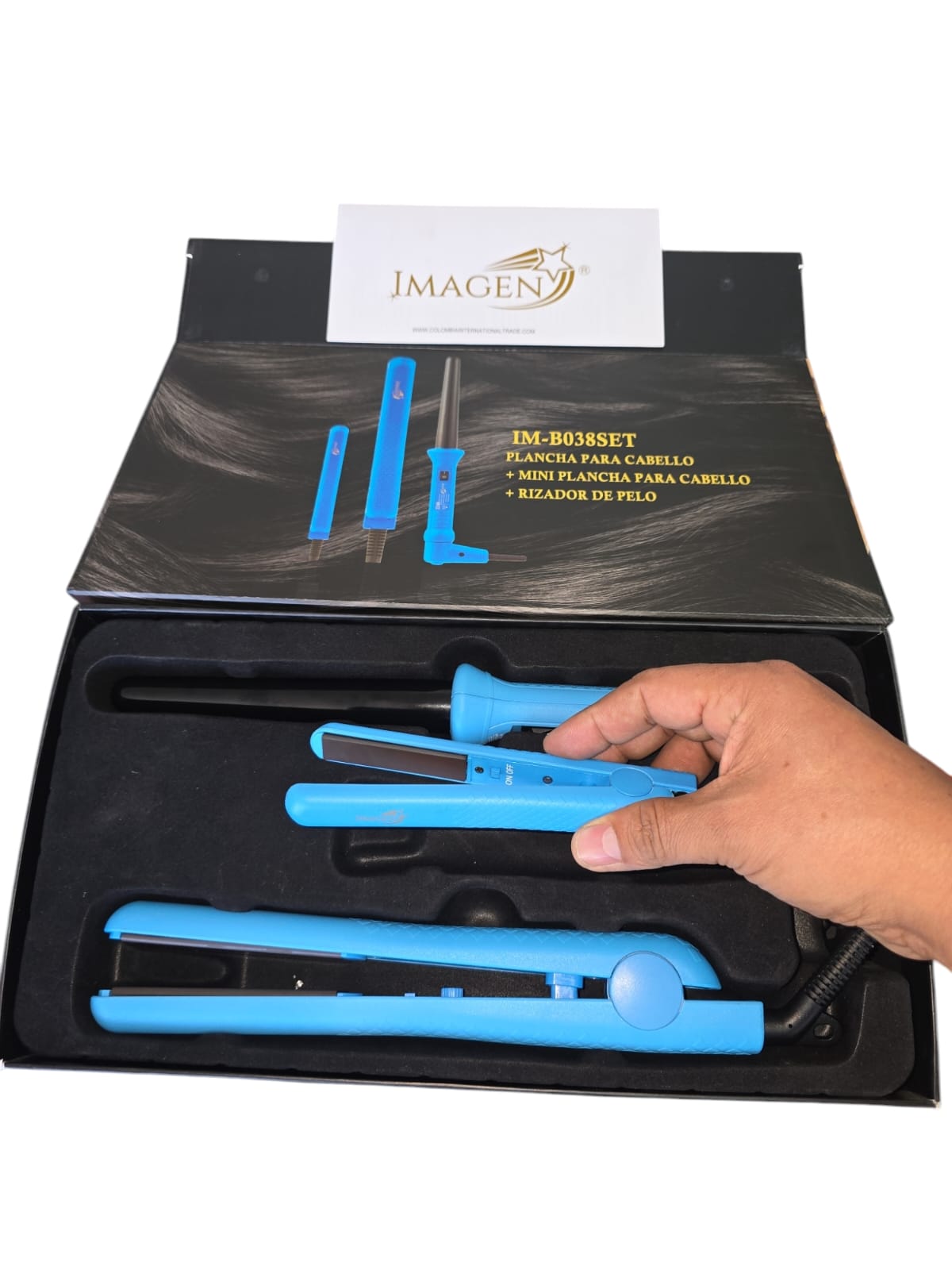 Kit De Planchas Y Rizador De Cabello
