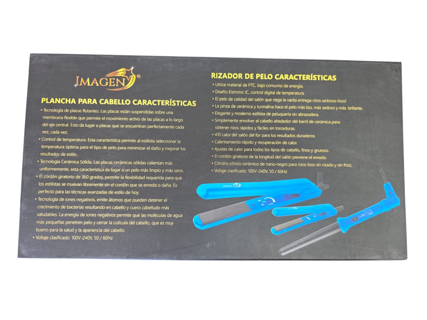 Kit De Planchas Y Rizador De Cabello