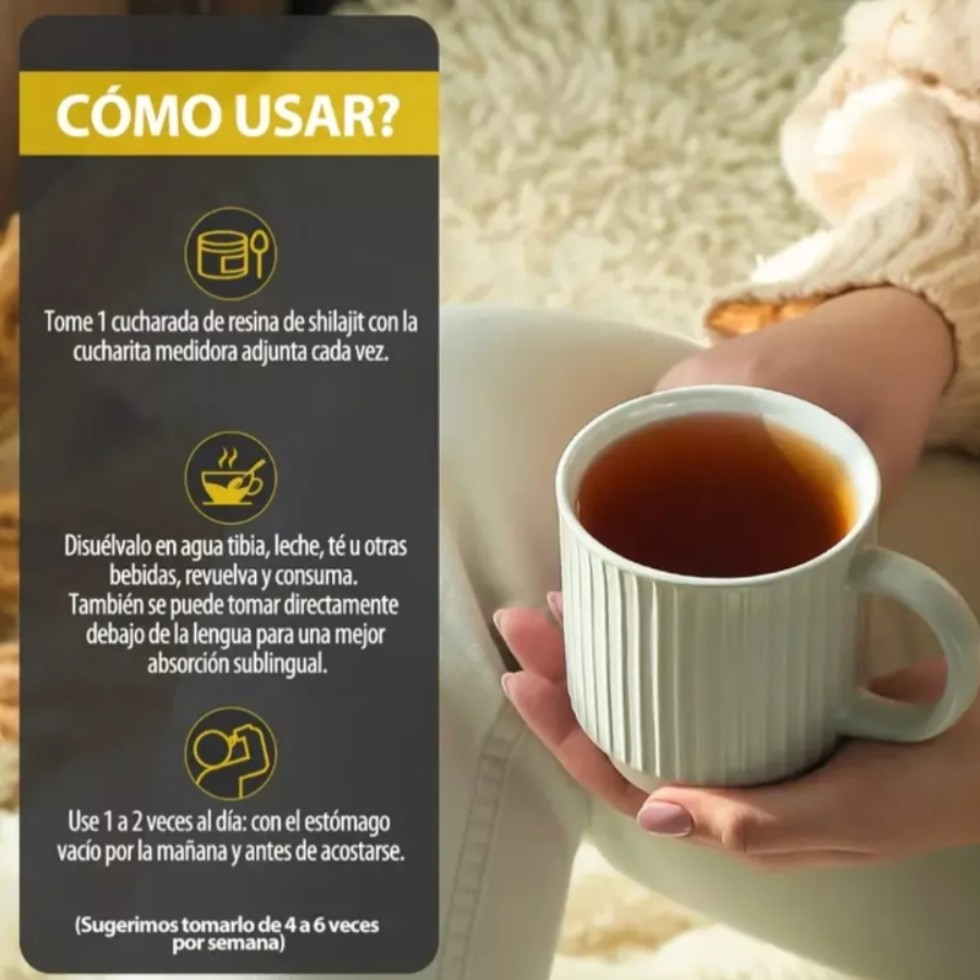 SHILAJIT | Energía Natural del Himalaya para Cuerpo y Mente 🏔️💪
