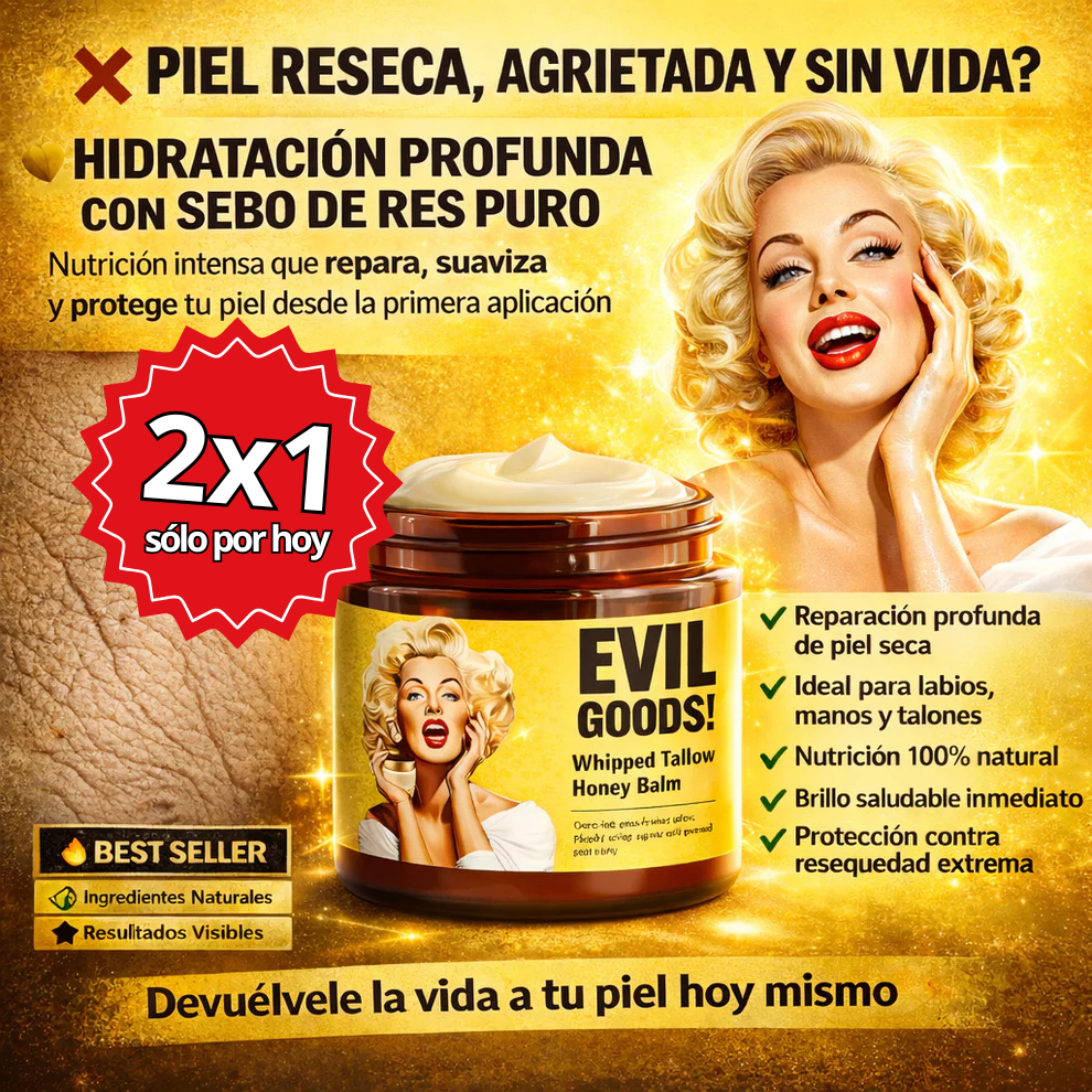 CREMA EVIL GOODS- SEBO DE RES y Bálsamo de miel