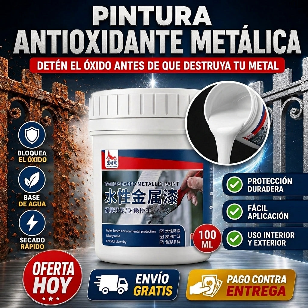 Pintura De Antioxido Anticorrosiva COLOR BLANCO