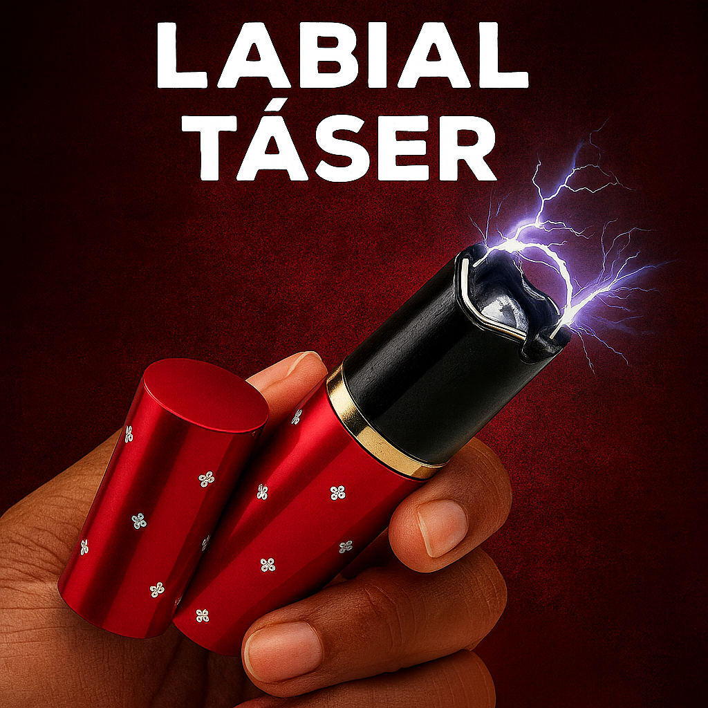 LipTaser® | Linterna Táser en Forma de Labial ⚡💄