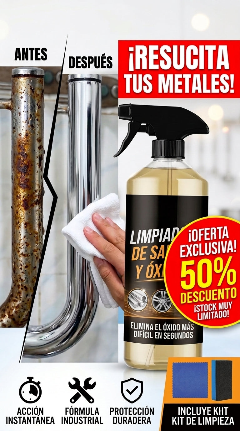 Limpiador Descontaminante Quita Oxido