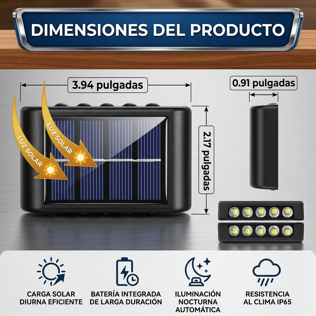 Lampara De Recarga Solar