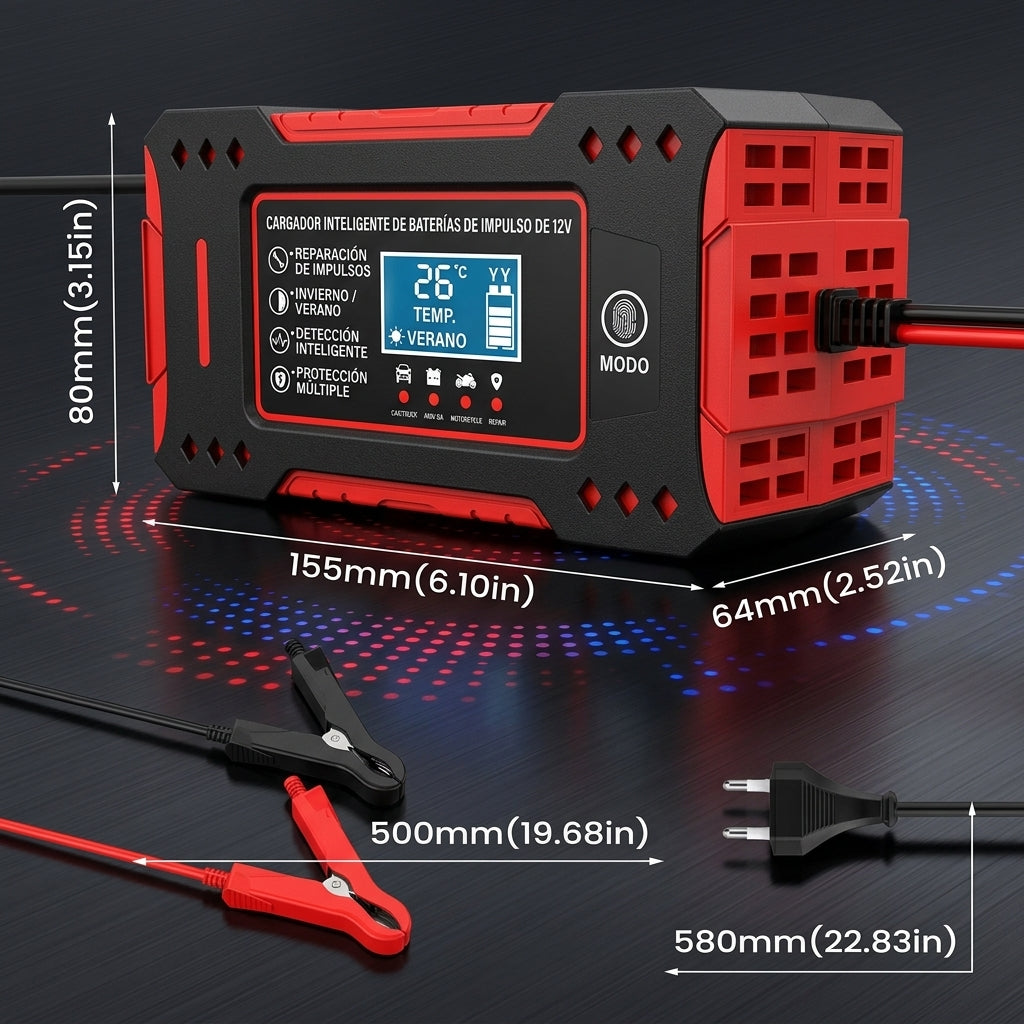 Arrancado De Bateria Inteligente De 12v