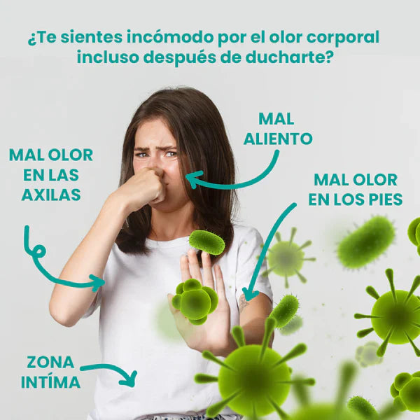 DEOS® | DESODORANTE INTERNO en cápsulas