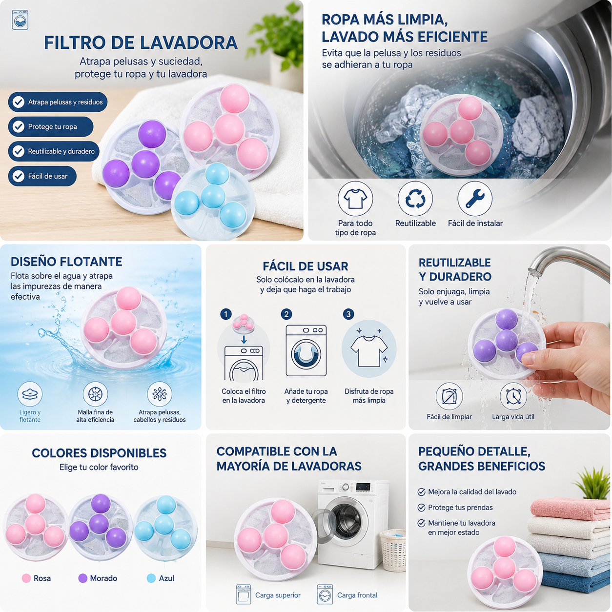 Filtro De Lavadora