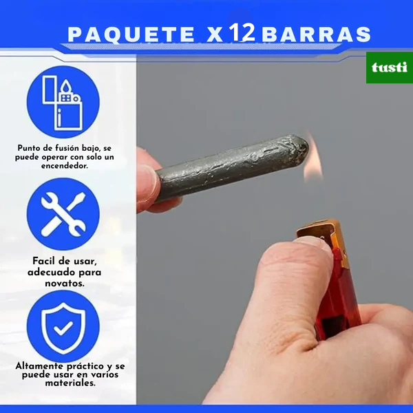 SoldaMax | Paquete x12 barras