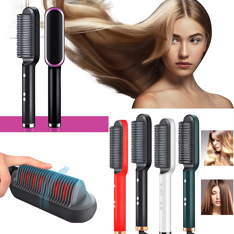 Cepillo Alisador De Pelo Straight Comb