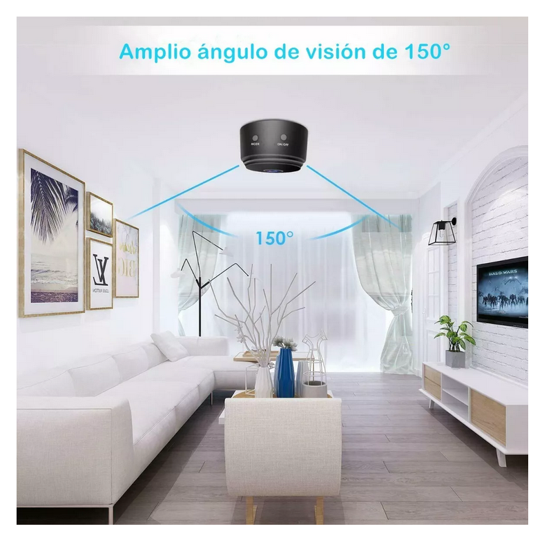 Mini Camara Ip Espia 1080p