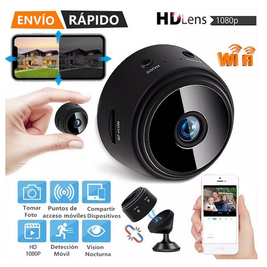 Mini Camara Ip Espia 1080p