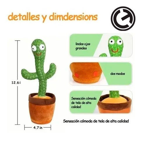 Cactus bailarín para bebé Kidsy®