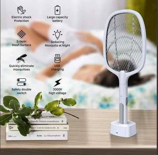 Raqueta Matamoscas Electrica