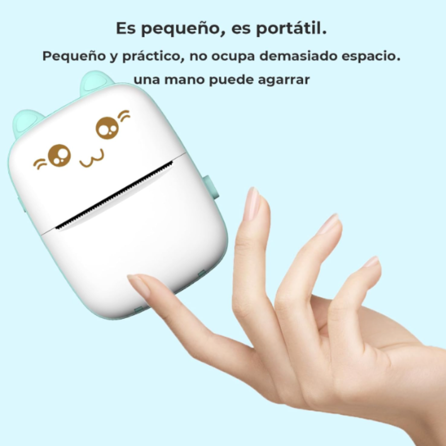 Mini impresora portátil bluetooth