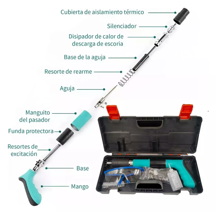 QuickGun™ | Pistola de fijación de clavos 🛠️