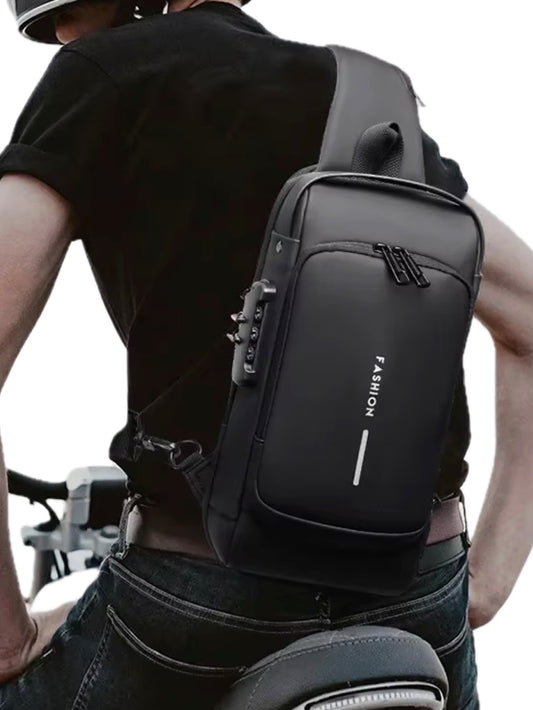 Mochila Pechera Cruzada Antirrobo