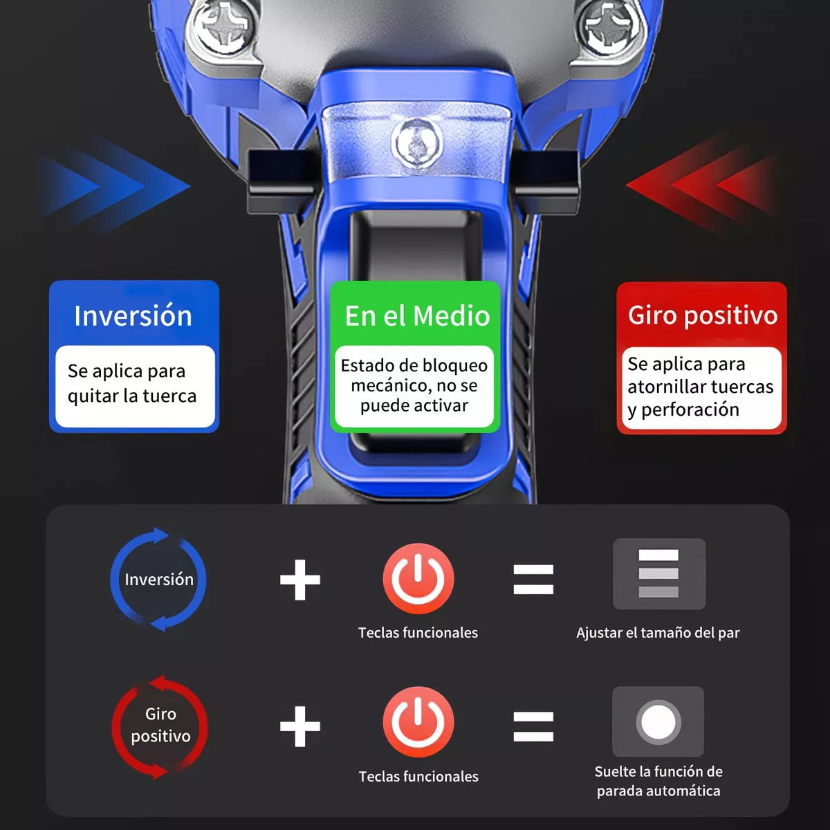 PowerImpact™ | Pistola De Impacto 700nm - Potencia Real, Versatilidad Total 🔧