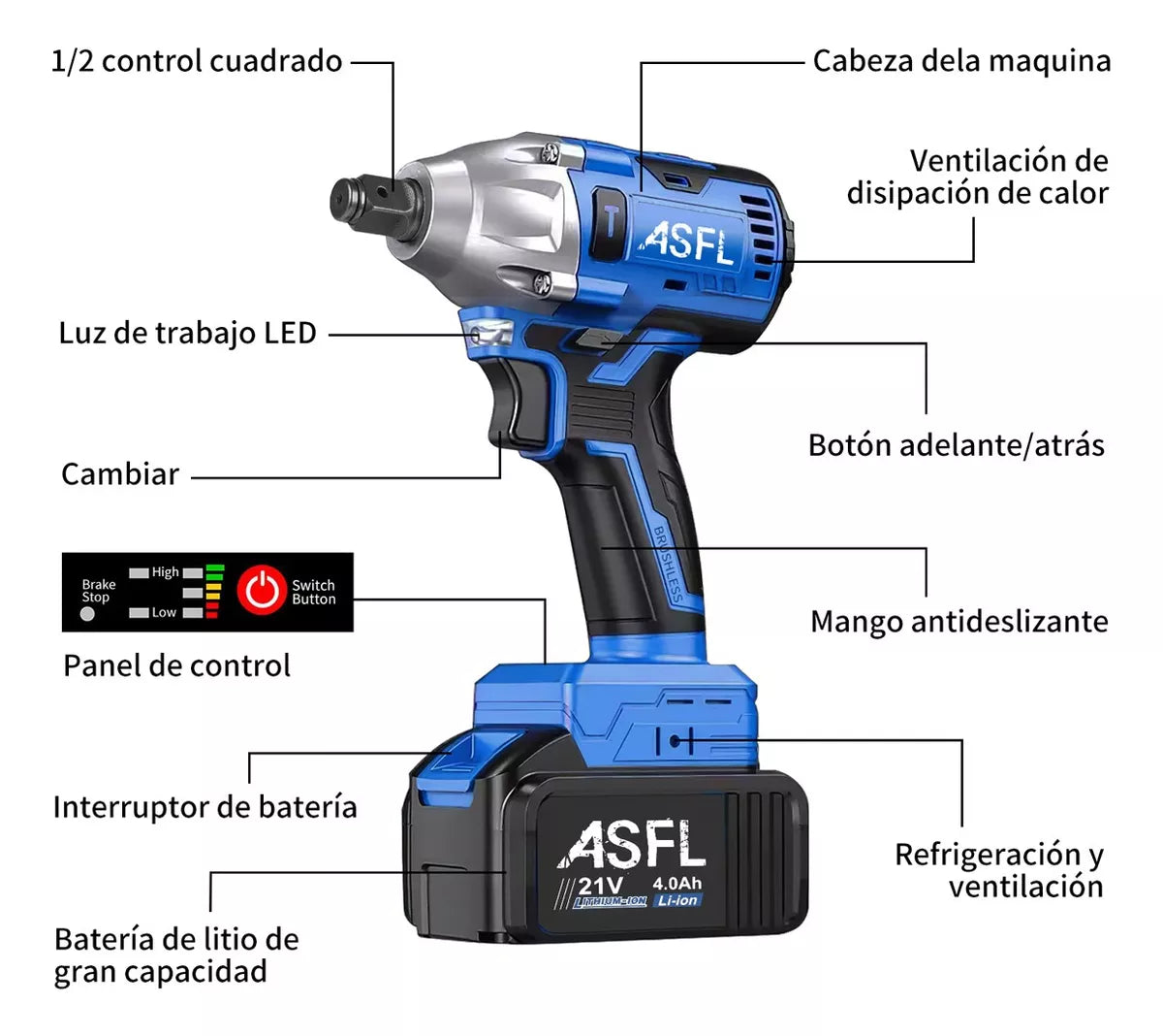 PowerImpact™ | Pistola De Impacto 700nm - Potencia Real, Versatilidad Total 🔧