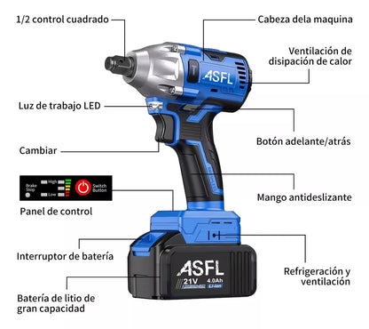 PowerImpact™ | Pistola De Impacto 700nm - Potencia Real, Versatilidad Total 🔧