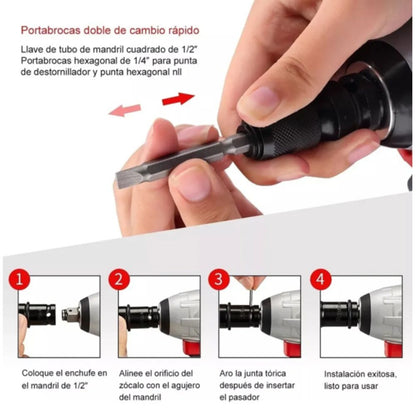 PowerImpact™ Shine | Pistola De Impacto 800nm - Potencia Real, Versatilidad Total 🔧