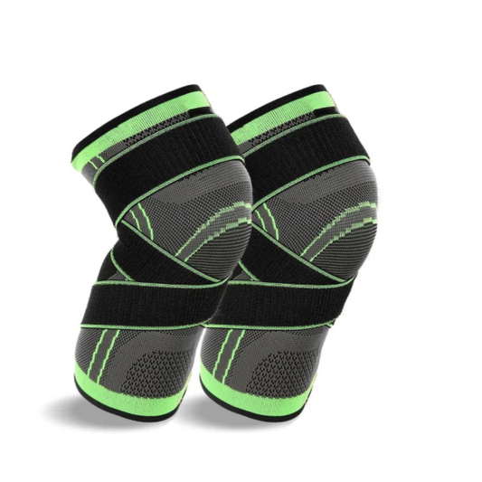 x2 Rodilleras Elásticas de Compresión y Soporte