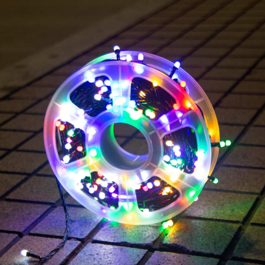 🎄 Rollo de Luces LED 50 Metros Multicolor 8 en 1