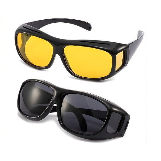 PACK 2 Gafas de Conduccion Dia Noche Lentes