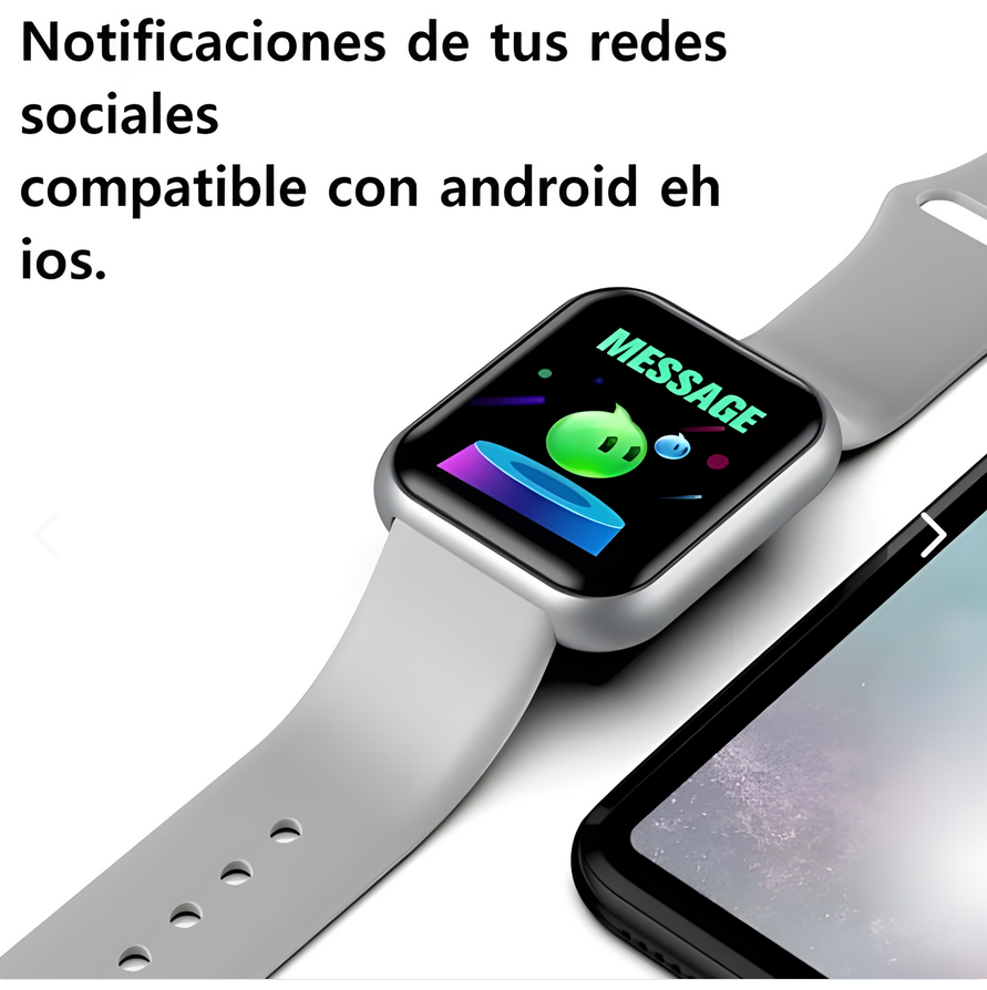 Smartwatch D20 Y68 - El Futuro En Tu Muñeca