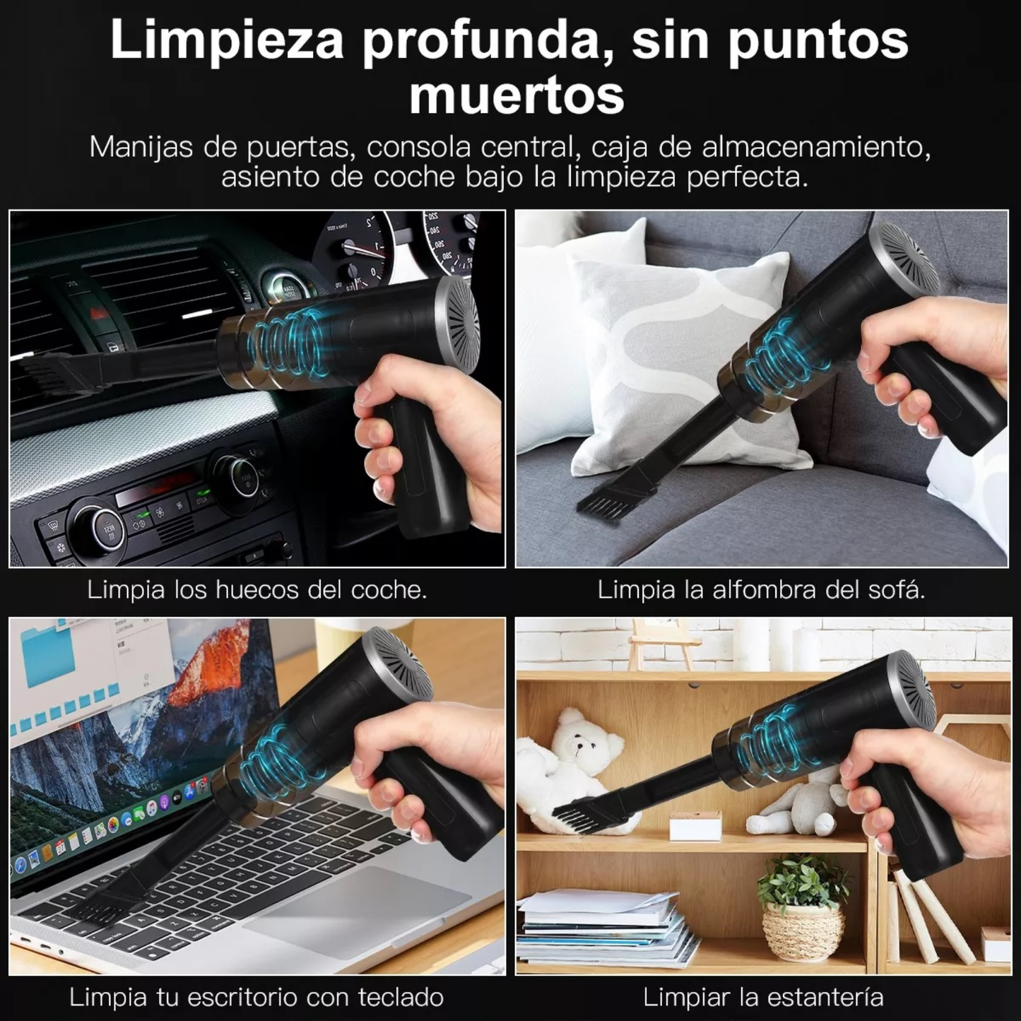 Kit Hidrolavadora Portátil + Aspiradora de Auto
