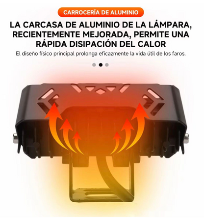 Faros Led Auxiliar Intensidades Vehiculo