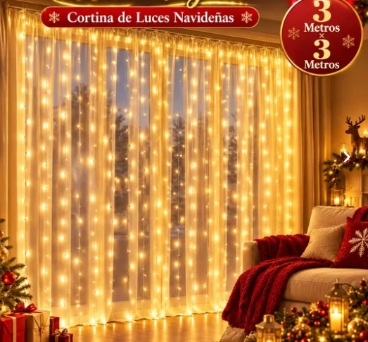 Cortina Led 3x3m