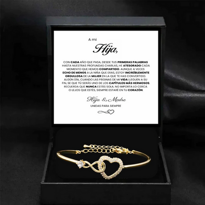 Pulsera Corazón A Mi Hija
