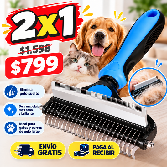 Cepillo profesional para mascotas
