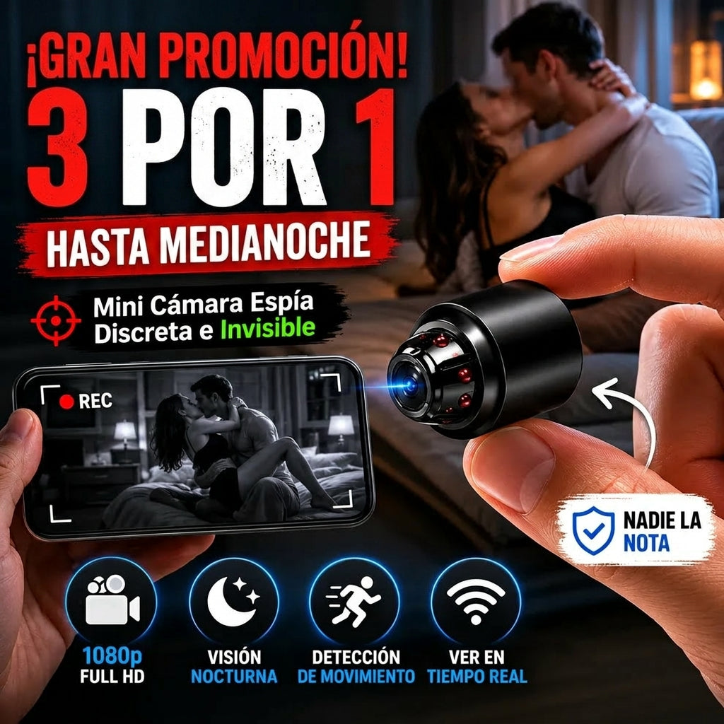 Mini Camara Espia X5 Wifi