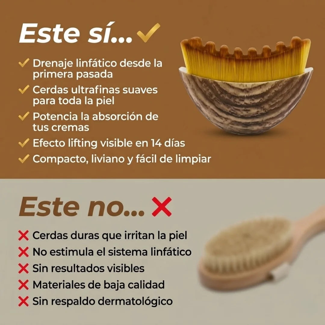 Cepillo Facial Para Contorno Linfatico