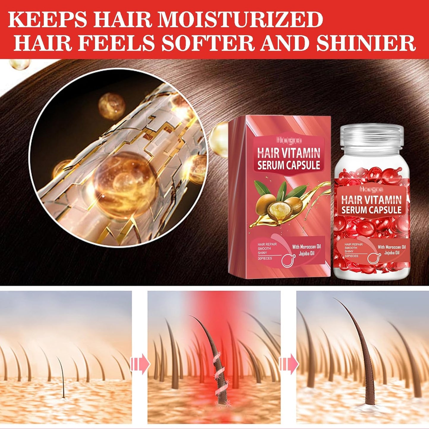 BaliSecret™ | Vitaminas A, C, E, B5, para cabello débil ✨💆