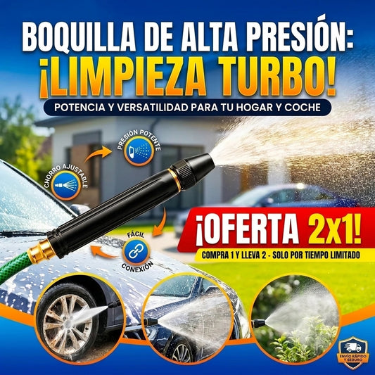 Pistola De Alta Presion De Agua Boquilla 2x1