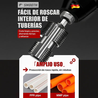 Roscador para PVC/PPR — SET x2 piezas (½ y ¾)