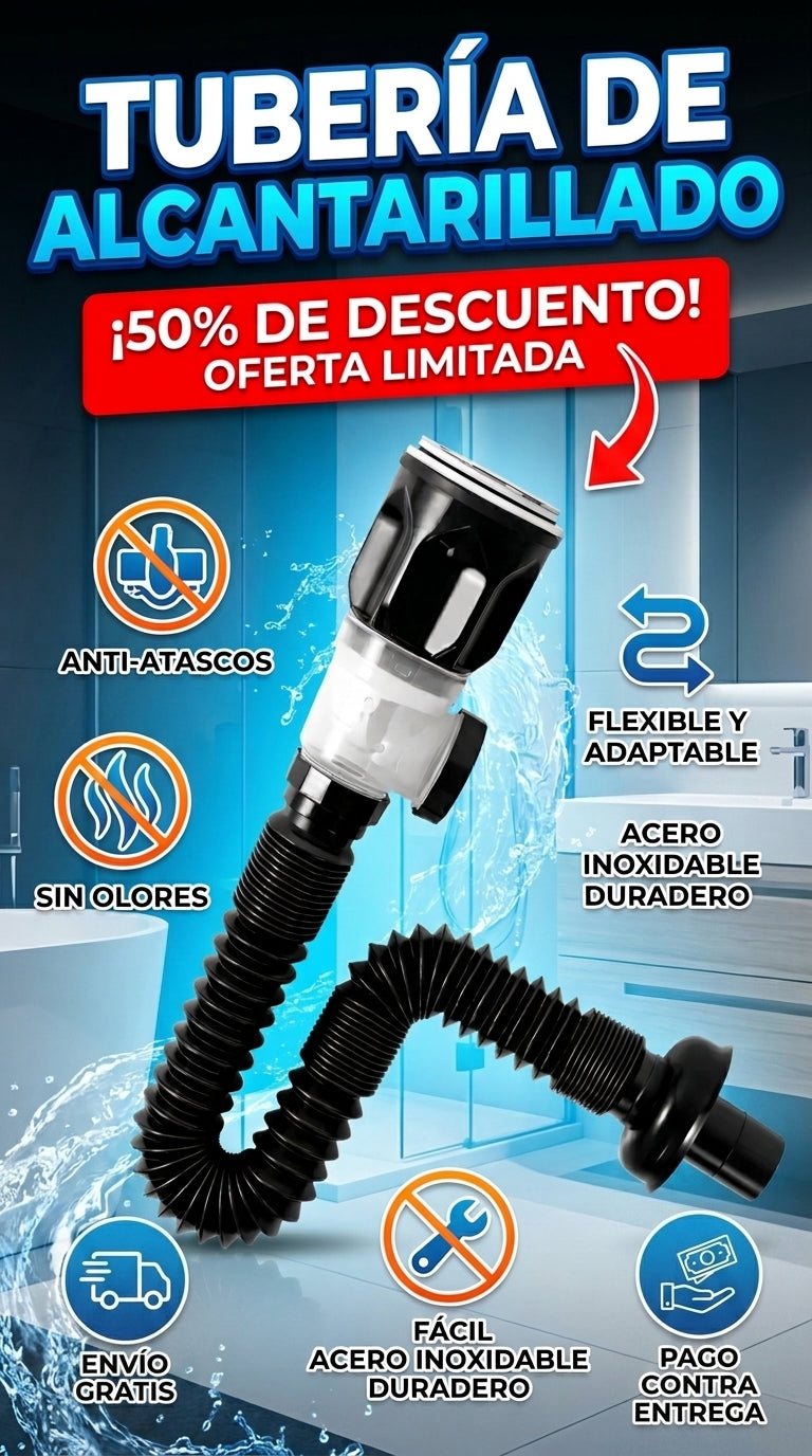 Tuberia De Alcantarillado Con Tapa Negra