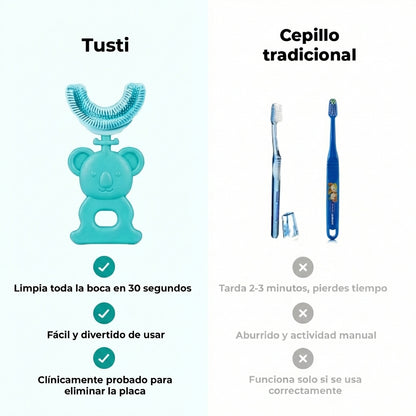 2x1 Cepillo Dental Eléctrico Para Niños - DinoCepillo™