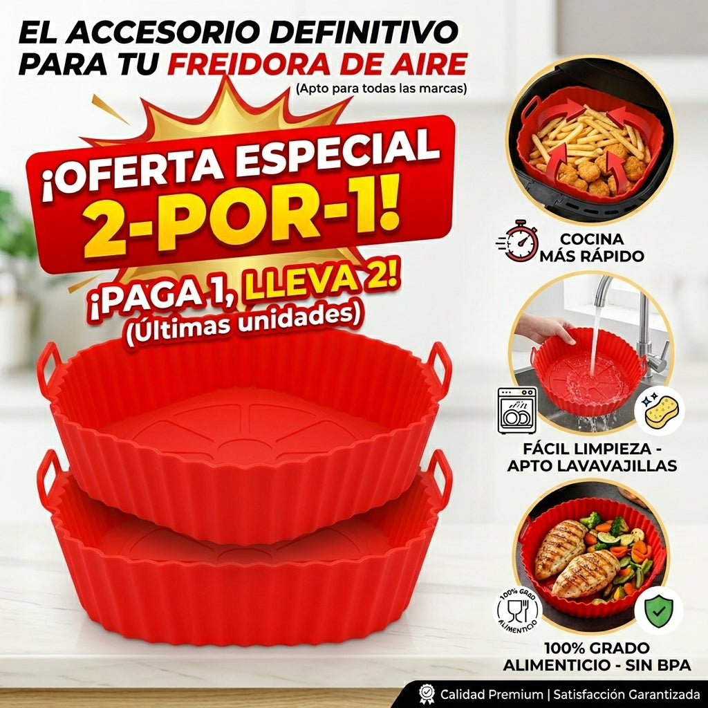 Canasta De Silicona Para Air Fryer