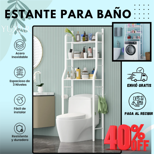 Estante Organizador Para Baño - RackBath™