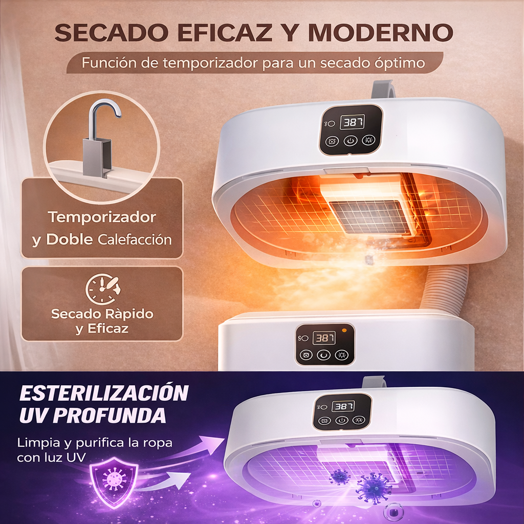 Secadora Portátil 9 Prendas