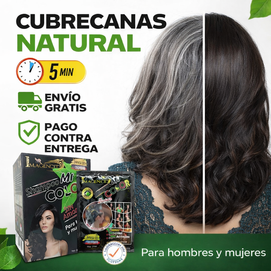 Shampoo Cubre Canas Negro - MI COLOR™