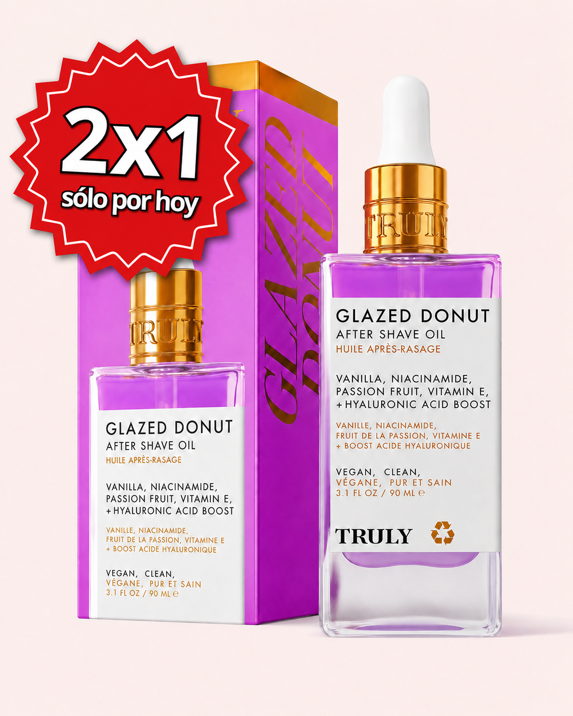 TRULY™ Glazed Donut - Aceite Post Rasurado Íntimo