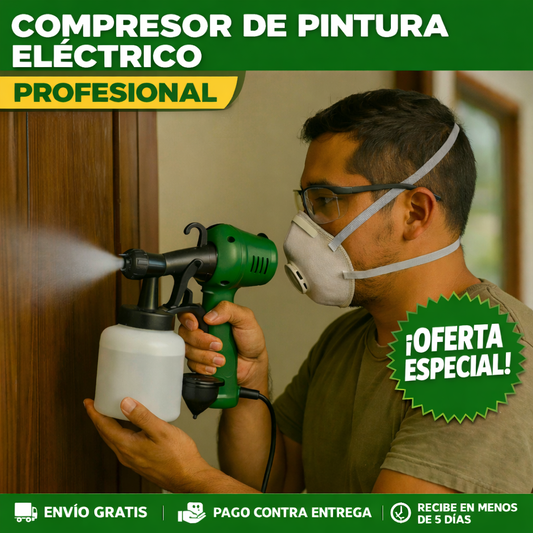 PISTOLA DE PINTURA ELÉCTRICA MULTIFUNCIONAL