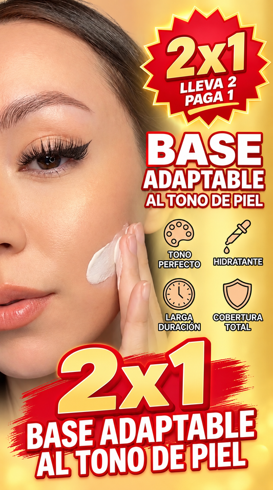 Base de Maquillaje Que Se Adapta Al Color De Tu Piel