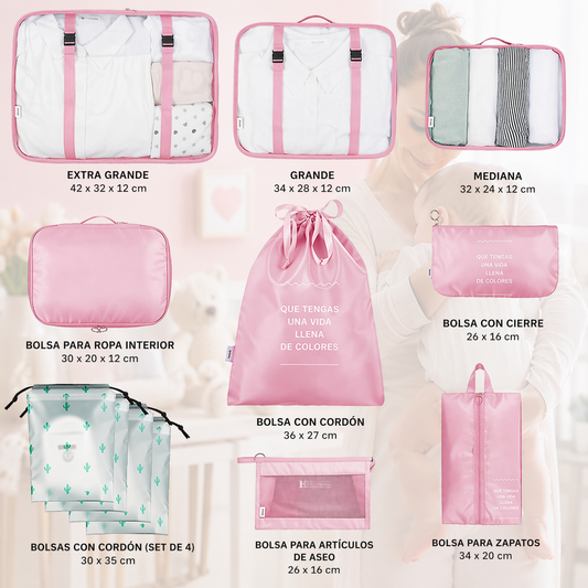 Kit Completo Bolsas Organizadoras