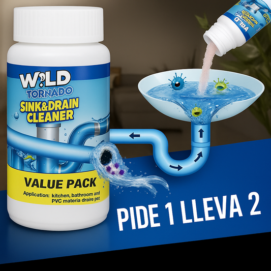 SarroCero™ | OFERTA 2x1 Polvo Desatascador de Tuberías 🚿