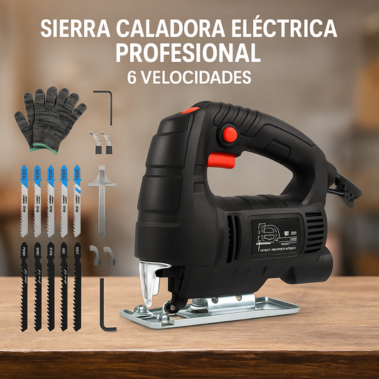Sierra Caladora Electrica 6 Velocidades